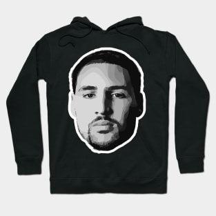 Klay Thompson Golden State Warriors Grayscale Hoodie